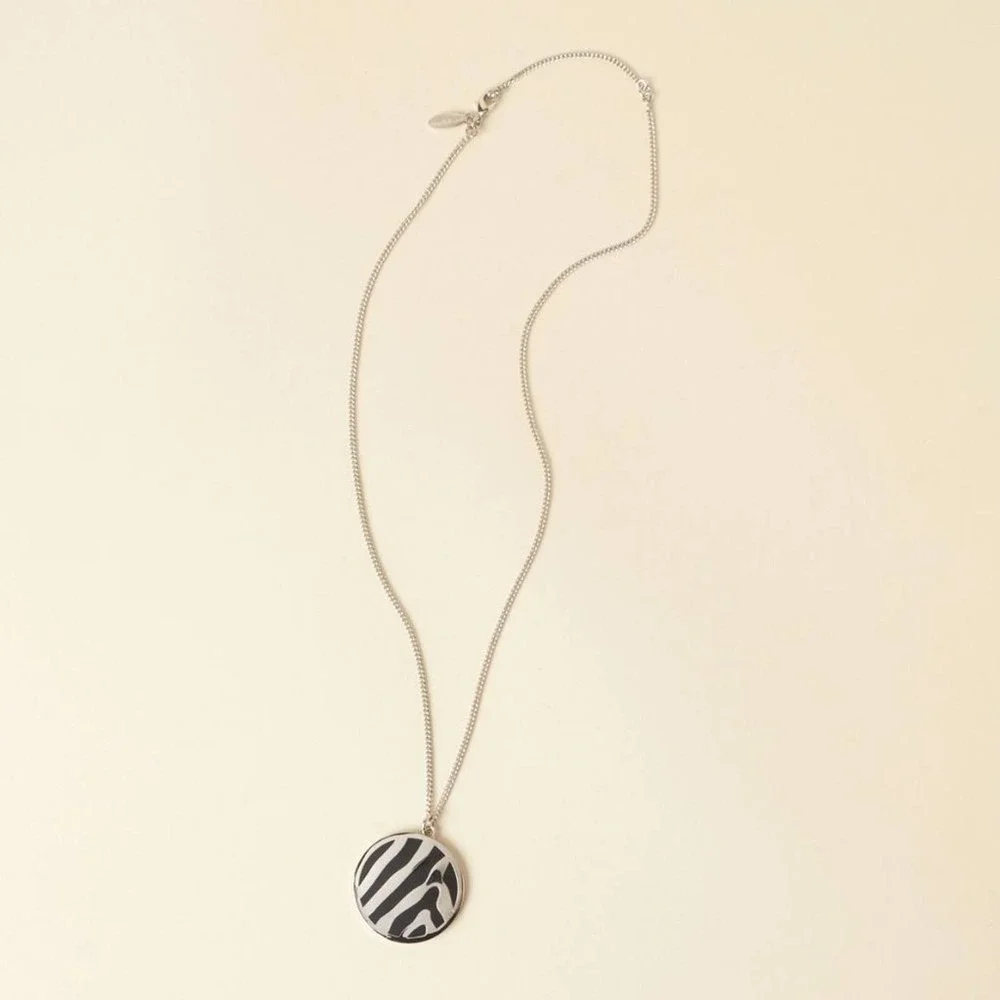 Halcyon Days Zebra Pendant rare 11